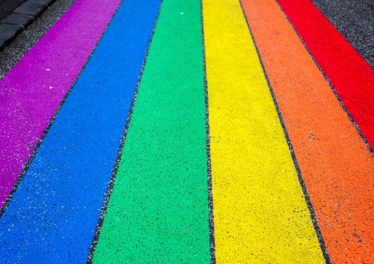 Tęcza. Symbol ideologii LGBT. Ilustracja poglądowa Marek Miśko: Niemiecki Kościół idzie 